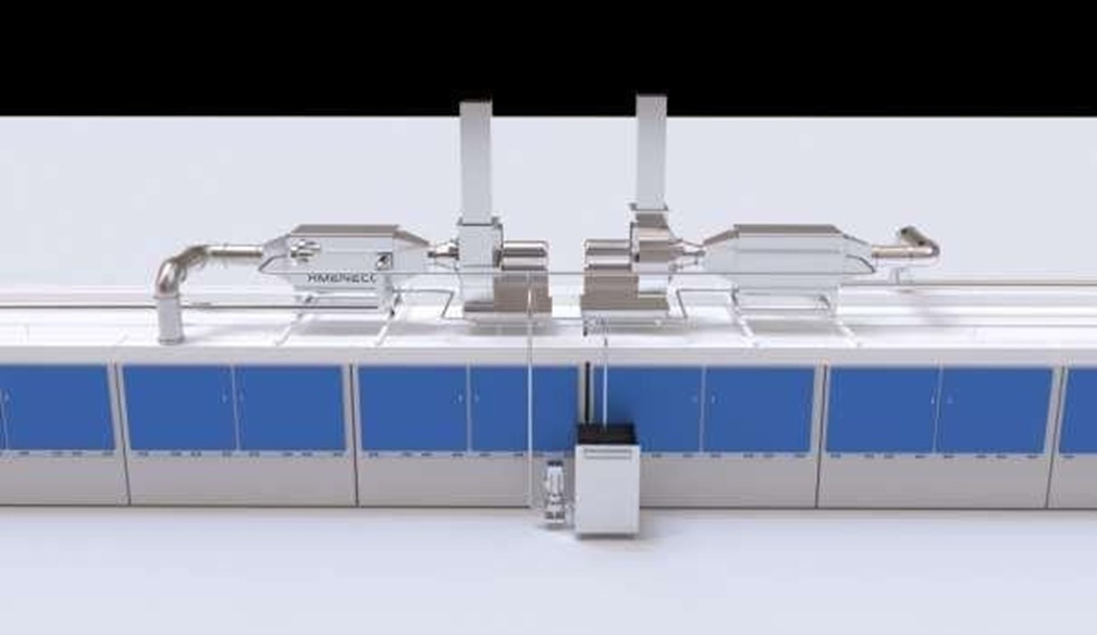 Air-to-Air Heat Recovery System for Stenter Machine